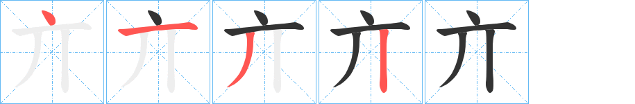 亣字的筆順?lè)植窖菔?></p>
<script src=