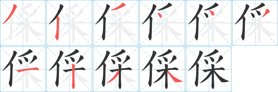 倸字的筆順?lè)植窖菔?></p>
<script src=