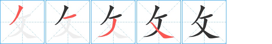 攵字的筆順?lè)植窖菔?></p>
<script src=