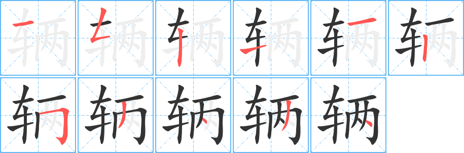 輛字的筆順?lè)植窖菔?></p>
<script src=